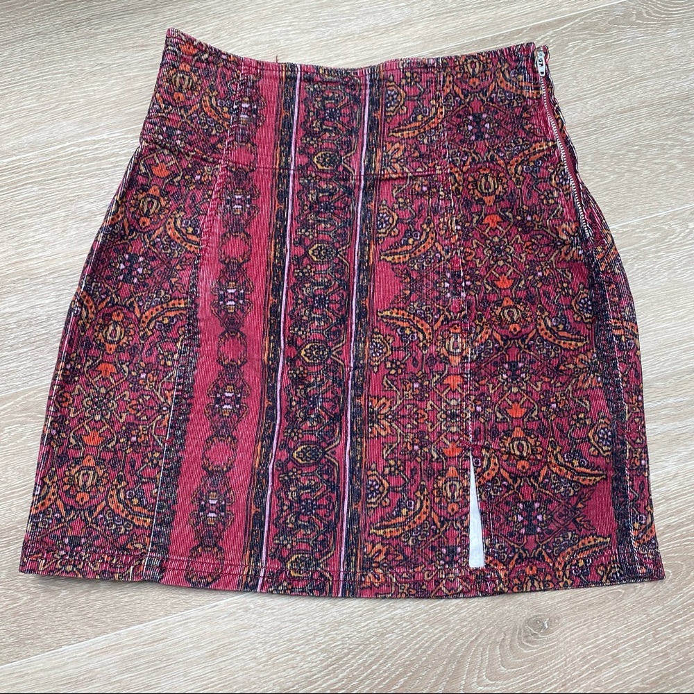 Free People mini skirt- high waisted